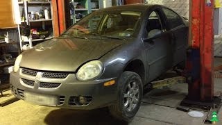 Dodge Neon 2 - Замена передних рычагов и рулевых наконечников