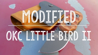 Modified OKC Little Bird II Neck Knife