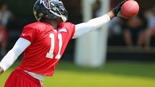 Atlanta Falcons Julio Jones NFL Training Camp highlights interview