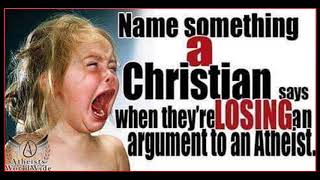When Christians are Losing the Argument