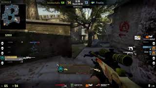 -4 за одну секунду от Fnatic | Fnatic vs Immortals | DreamHack Masters Malmö 2017