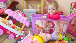 ВЛОГ Рум тур - все Настины ИГРУШКИ