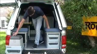 VW Volkswagen Amarok Hardtop Camper Pick-Up VARIO-TOP  by Road Ranger Video