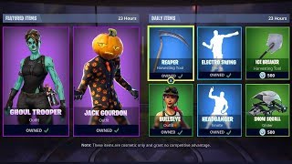*NEW* FORTNITE ITEM SHOP COUNTDOWN!  October 13th - New Skins! (Fortnite Battle Royale)