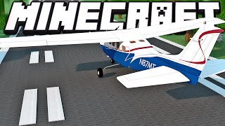 Minecraft - Industrial Craft: Aeroporto em Casa
