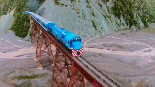 5 САМЫХ КРАСИВЫХ И СЛОЖНЫХ ЖЕЛЕЗНЫХ ДОРОГ В МИРЕ!! Подборка Невероятных Поездок СНЯТЫХ НА КАМЕРУ