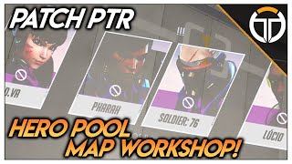 ►PATCH PTR : LE HERO POOL IMPLÉMENTÉ! NOUVELLES MAPS WORKSHOP!!◄ OVERWATCH FR