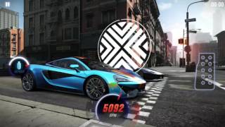 CSR 2 Mclaren 570s Level 5 Upgrades Only, Tune setup and 1/2 mile Times HD