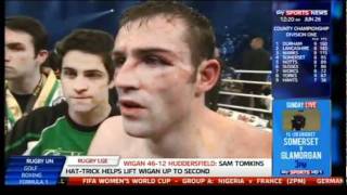 Angry Interview with Matthew Macklin ' Sturm is a Dirty BASTARD ! ? ! '