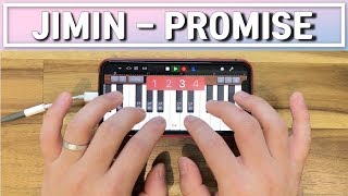 BTS JIMIN(지민)-'Promise(약속)' on iPhone/아이폰 MUSICBOX VERSION (Garageband)