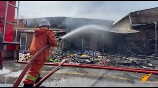 Рынок "Сурмалу" после пожара