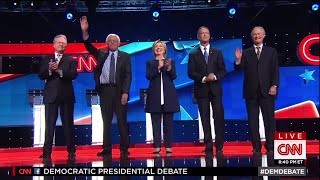 First Democratic Primary Debate - October 13 2015 on CNN