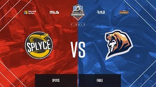 Splyce vs. Fable Esports | Halo Finals 2018 | Day 1