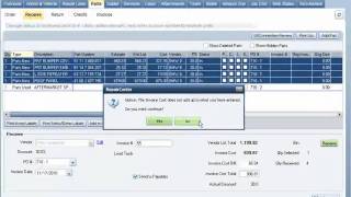 Mitchell RepairCenter Parts Management Demonstration