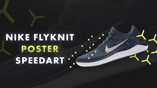 Nike Free RN Flyknit - Poster Design | Adobe Photoshop