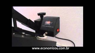 Prensa Térmica 38x38 (Modelo 8x1) | Produtos | Economizou