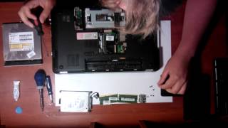 Разборка и чистка ноутбука HP Pavilion dv6 (3299er) часть1