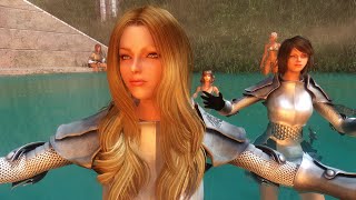 Skyrim Mod Review 15 - Walkure Romanze Armor and Moving My Followers - Series: Boobs and Lubes