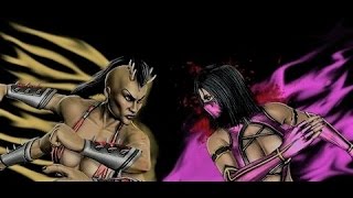 Mortal Kombat IX - Tag Ladder - Mileena & Sheeva