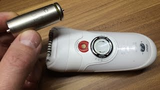коротыш-Как НЕ НАДО делать ремонт эпилятора BRAUN?Braun Silk Epil 5375 epilator Battery Replacement