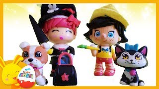 Histoire avec Mary Poppins et Pinocchio - Jouet Pinypon - Touni Toys - Titounis