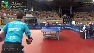 Денис Калачевский / Denis Kalachevskyi на LuxOpen 2016 - игра с Andreas Dilling (Дания)