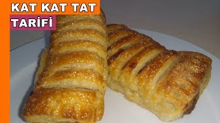 KAT KAT TAT TARİFİ - MİLFÖYLÜ KAT KAT TAT - ÇİKOLATALI MİLFÖY