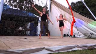 Beth and Greg Partner Acrobatics
