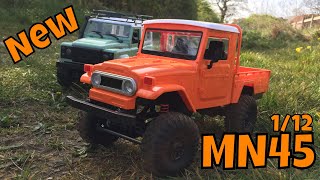 Cheap $35 RC Toyota FJ45. 1/12 Scale MN Model MN45 Unboxing & Review.
