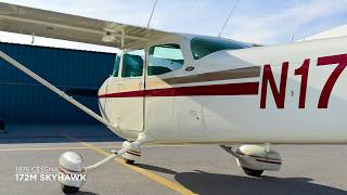 1976 Cessna 172M Skyhawk pre-owned airplane for sale at Tom Wood Aviation