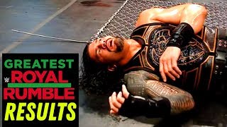 WWE GREATEST ROYAL RUMBLE REVIEW & RESULTS! Going In Raw Podcast