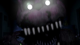 Nightmare purple freddy jumpscare?! (FNAF 4)