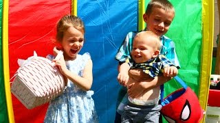 What We Did For Easter - Family Easter Egg Hunt - Home Video Vlog