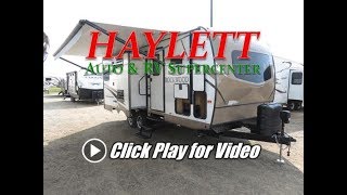HaylettRV - 2018 Rockwood 2304DS Ultra Lite Two Slide Murphy Bed Couple's Travel Trailer