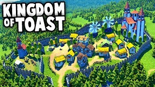 Building an EPIC KINGDOM of TOAST - NEW (Foundation Gameplay)