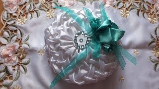 Подушечка для обручальных колец БУФЫ НА ПОДУШКЕ