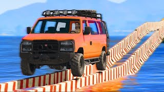 ГОНИМ НА ФУРГОНЕ ПО ТОНЧАЙШИМ РЕЛЬСАМ! (GTA 5 ONLINE ГОНКИ)