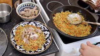 Плов узбекский по домашнему(простой рецепт для новичков)