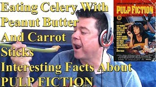 ASMR Mukbang - Eating Celery And Carrot Sticks And Rambling About Pulp Fiction