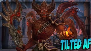 TILTED REXSI RETURNS! BECOMING ONE WITH THE SCUM! - Masters Ranked Duel - SMITE