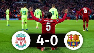 ??????? Comment Liverpool a renversé le Barça (Liverpool 4-0 Barça)