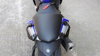 Installation of Rear Grab Bars for pillion rider on Yamaha YZF R3 2018 (0016)