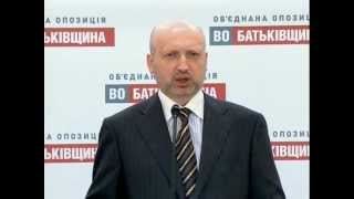 Турчинов: Мы будем знать результаты раньше, чем ЦВК