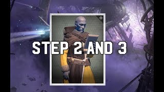 Journal of the Reef Cryptarch (Step 2 and 3) Foresaken Destiny 2