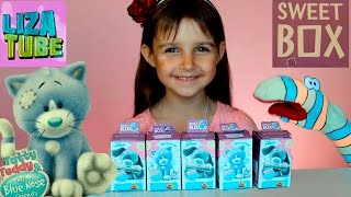 ПРИВЕТЫ и Свитбоксы Голубоносые ДРУЗЬЯ Лиза и Червяк ШОУ веселая распаковка на канале lizatube