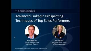 Advanced LinkedIn Prospecting Techniques of Top Sales Performers