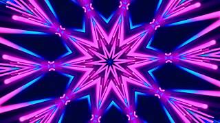 3d kaleidoscope stage visual loop for events LED screens and projection mapping