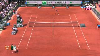 S. Halep vs. M. Sharapova Women's Final Roland Garros 2014