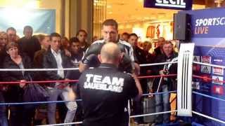 Kubrat Pulev Press Ttaining