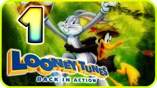 Looney Tunes: Back in Action Walkthrough Part 1 (PS2, Gamecube) Level 1: Warner Bros Studios (Pt. 1)